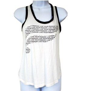 Fabletics Womens Racerback Workout Tee Athleisure Sleeveless Top Shirt Size XS